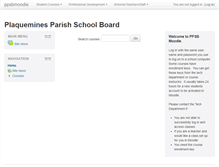 Tablet Screenshot of moodle.ppsb.org